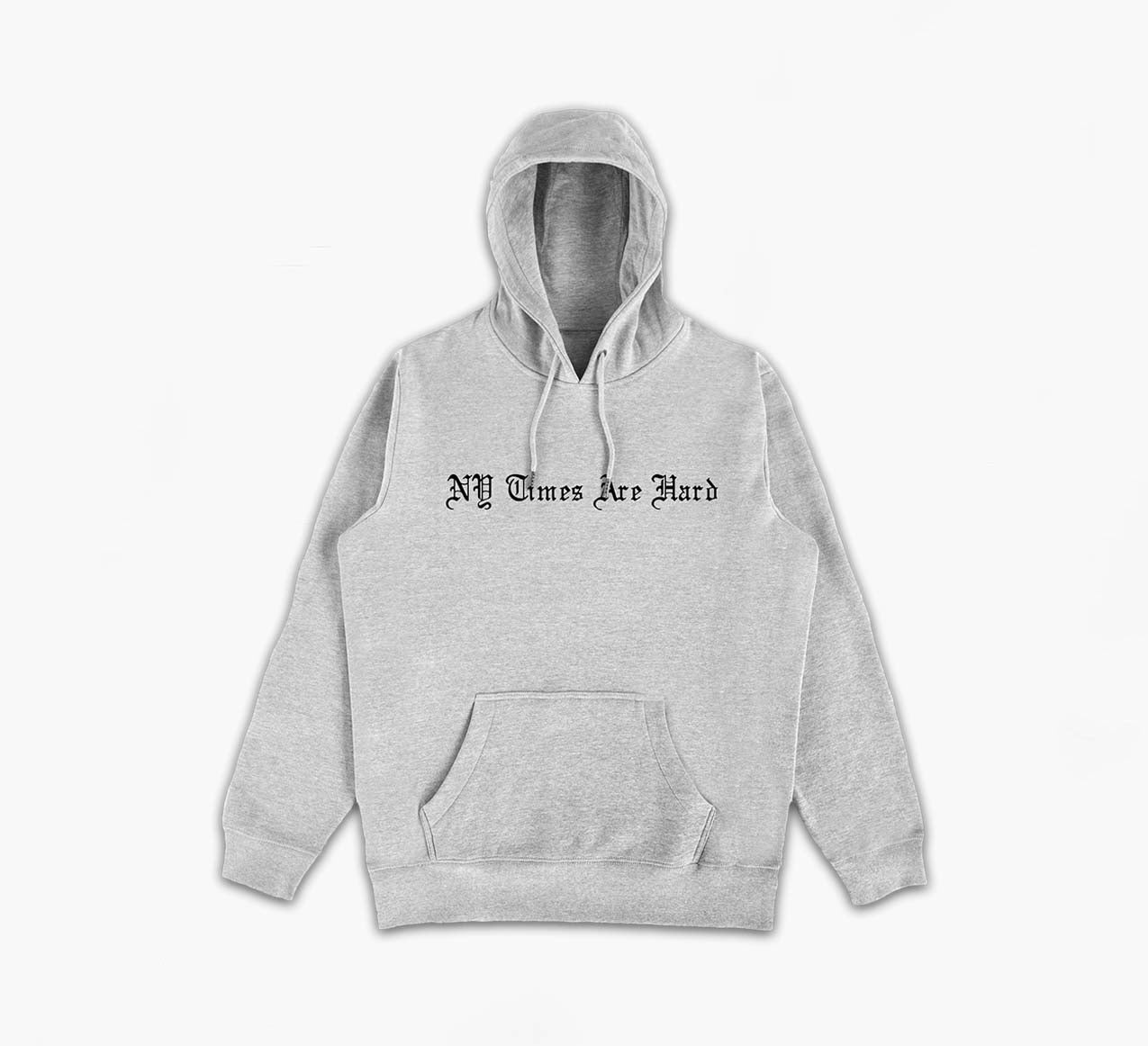 NY Times Are Hard Grey Hoodie