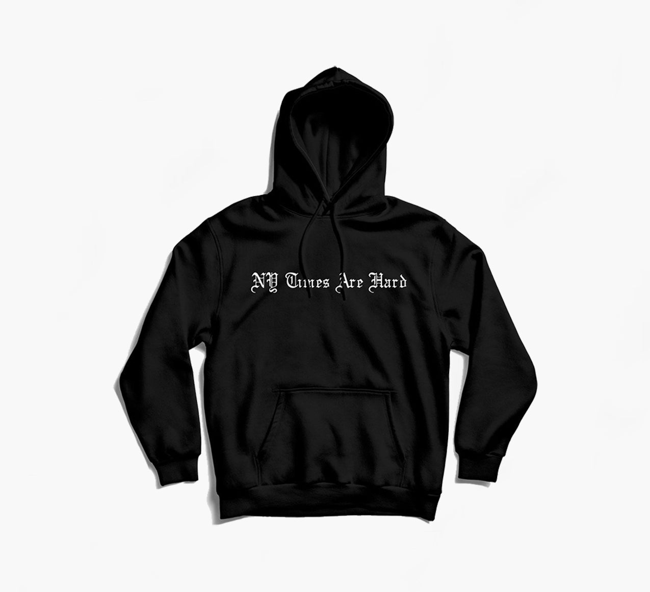 NY Times Are Hard Black Hoodie