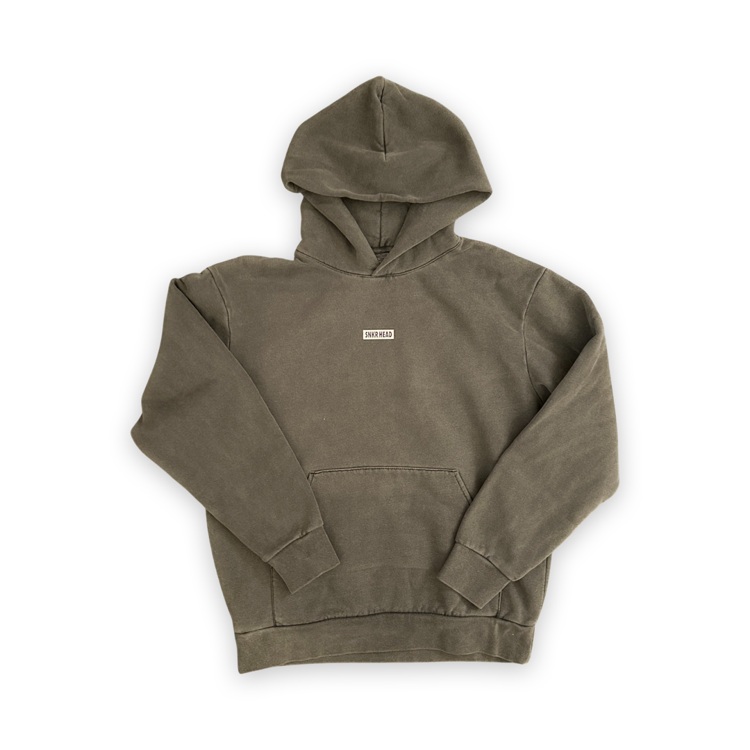 Washed out 2025 grey hoodie