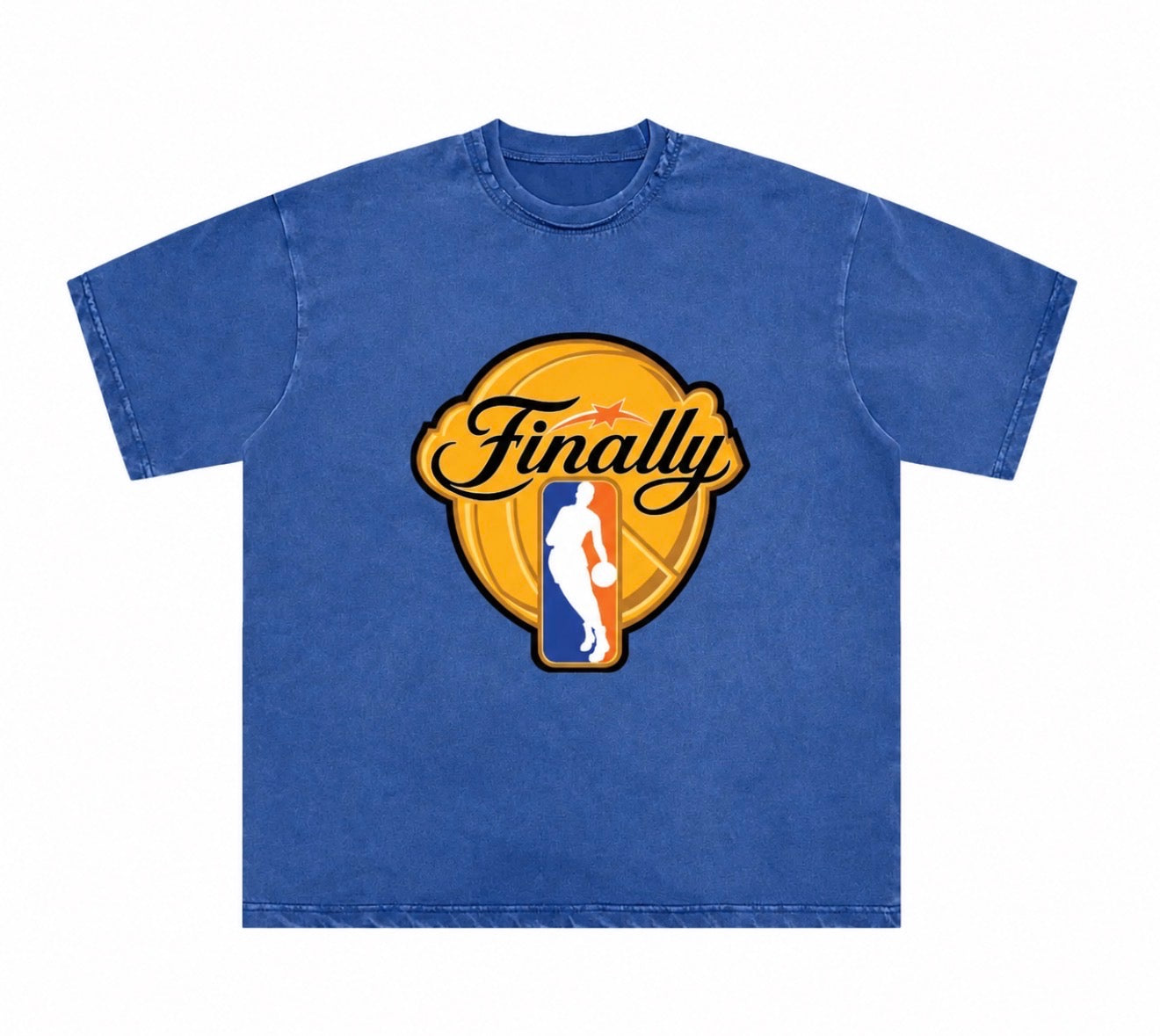 Finally T-shirt (blue)