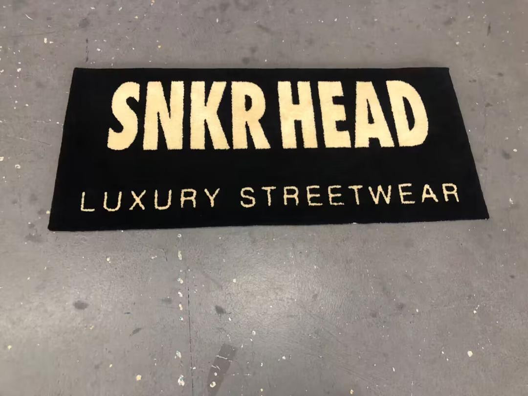Handmade SNKR HEAD Luxury Streetwear Rug