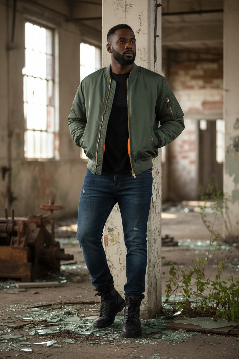 Sneaker Veteran Flight Jacket (green)
