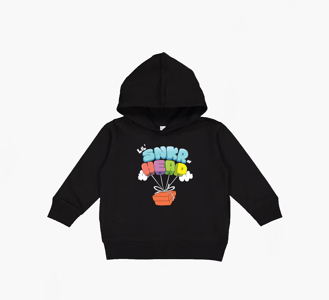 Lil SNKR HEAD Balloon Kids Hoodie (black)