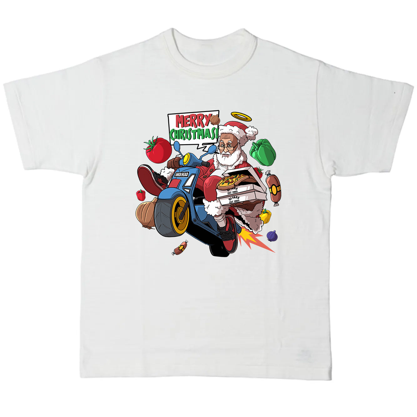 Di Fara Dom Claus White T-shirt