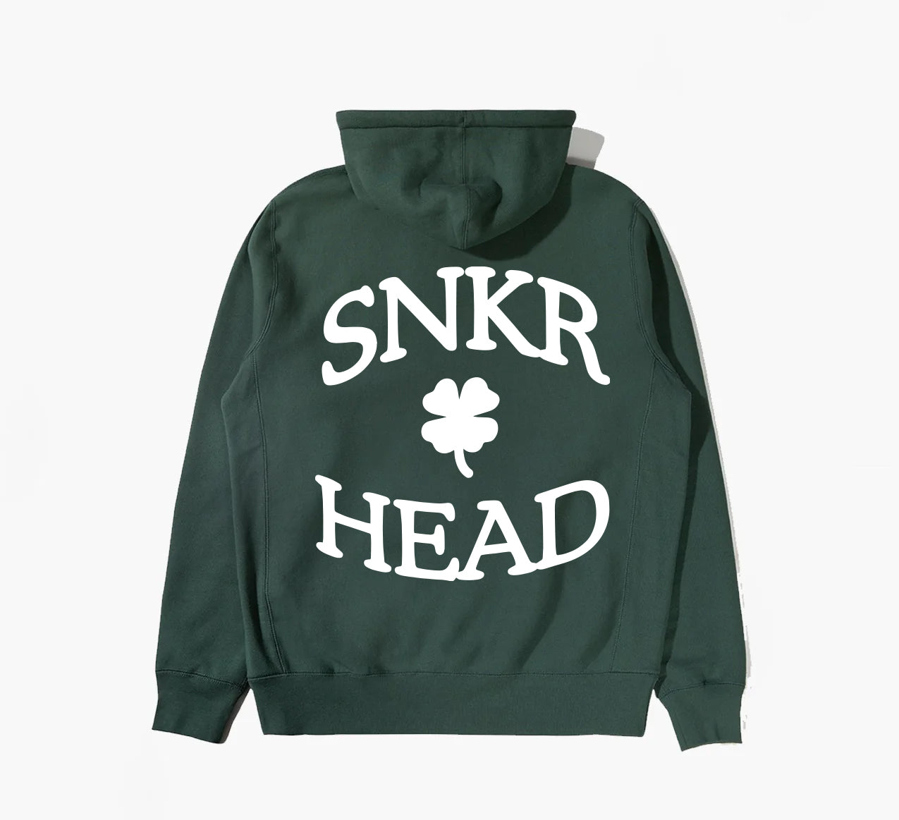 SNKR HEAD Clover Alpine Green Hoodie