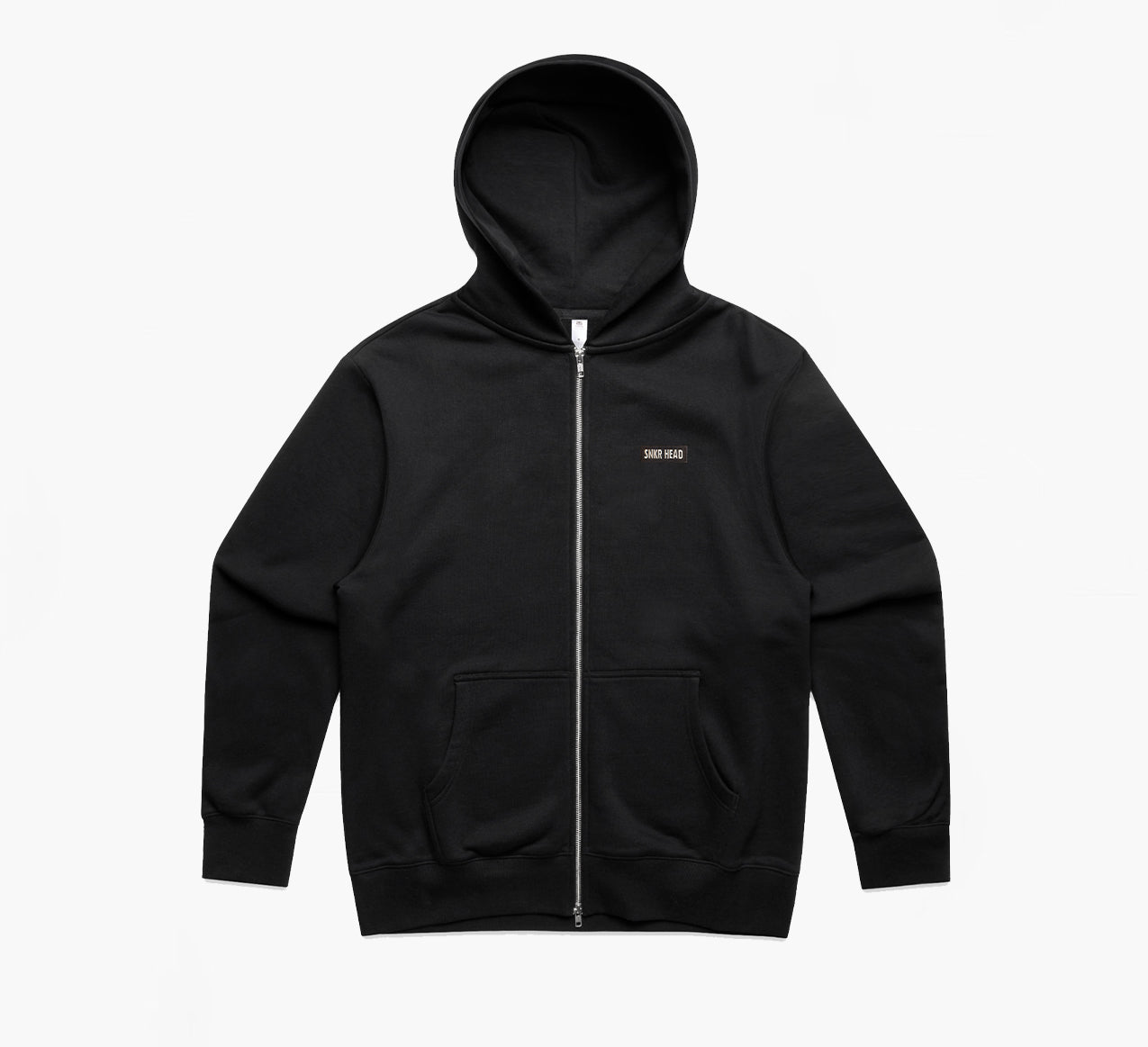 Mini patch Zipper hoodie