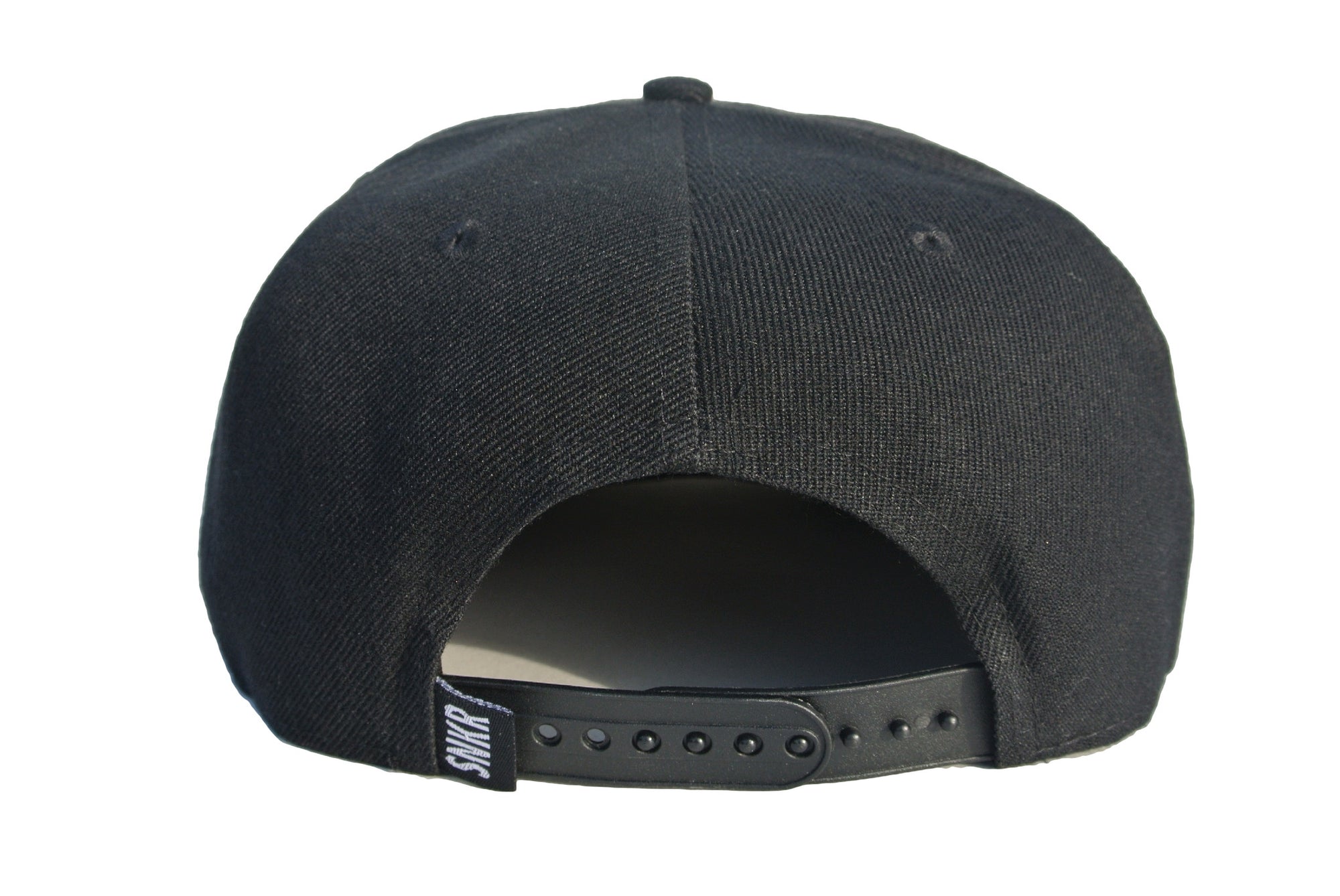 Sneaker Veteran Black Snapback Hat