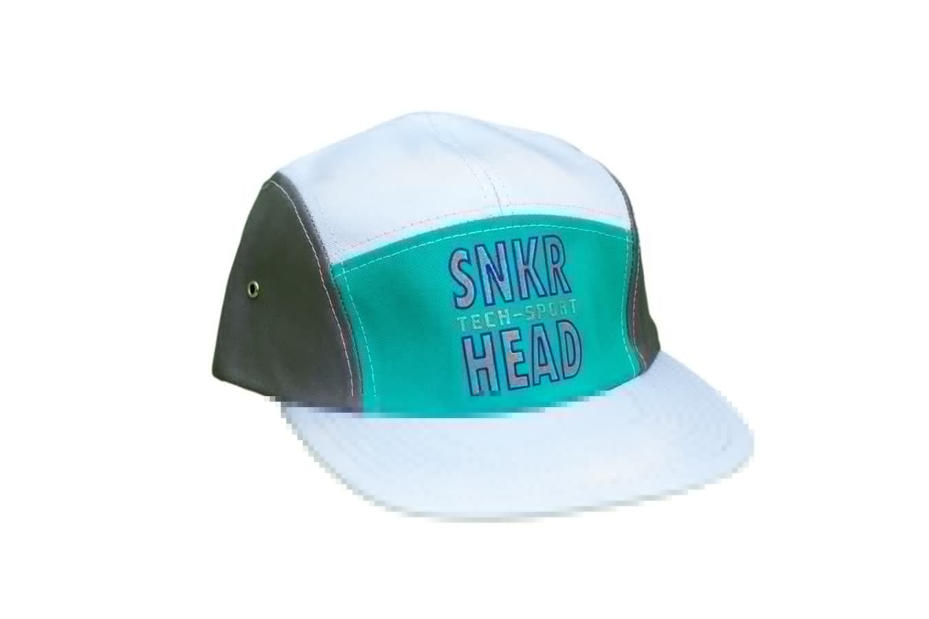 SNKR HEAD Tech Sport Strapback Hat (cement print)