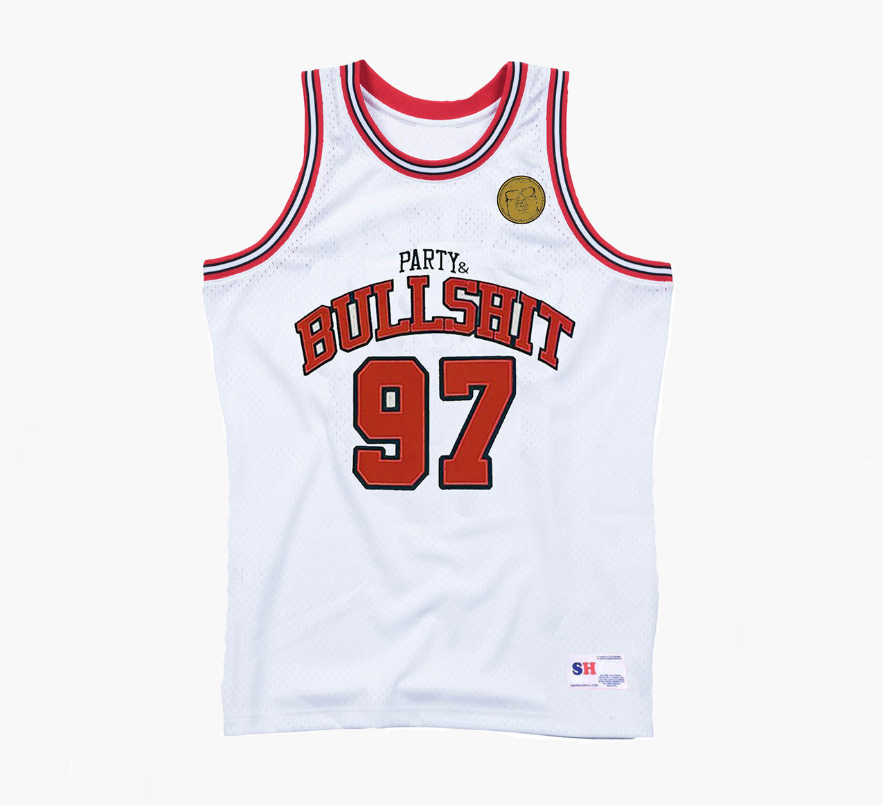 PARTY AND BULLSH*T White Jersey