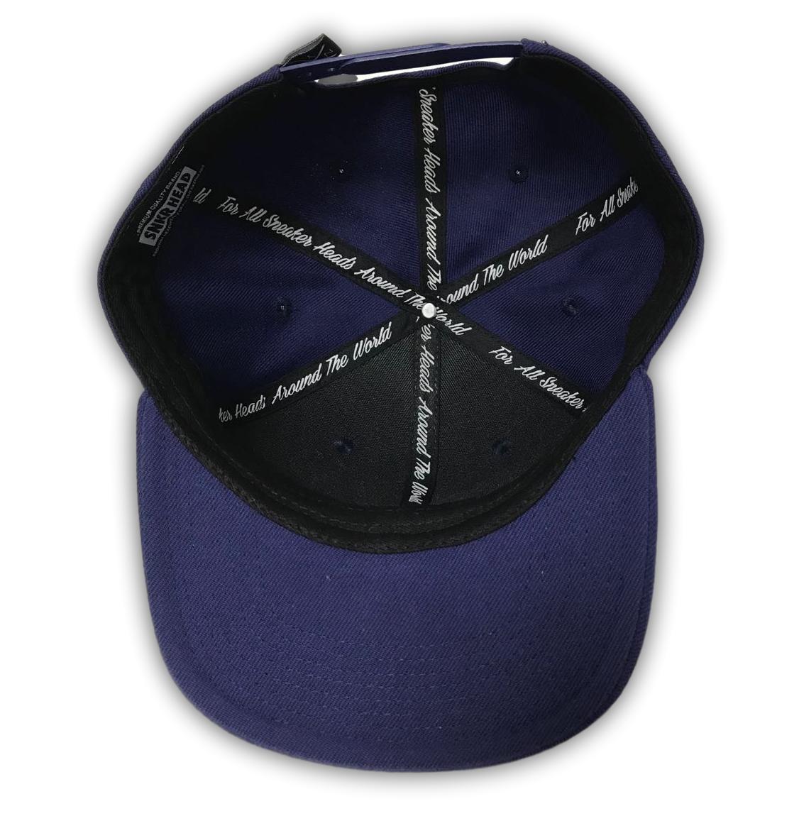 718 Navy Blue (NEW YORK Area Code) Snapback Hat