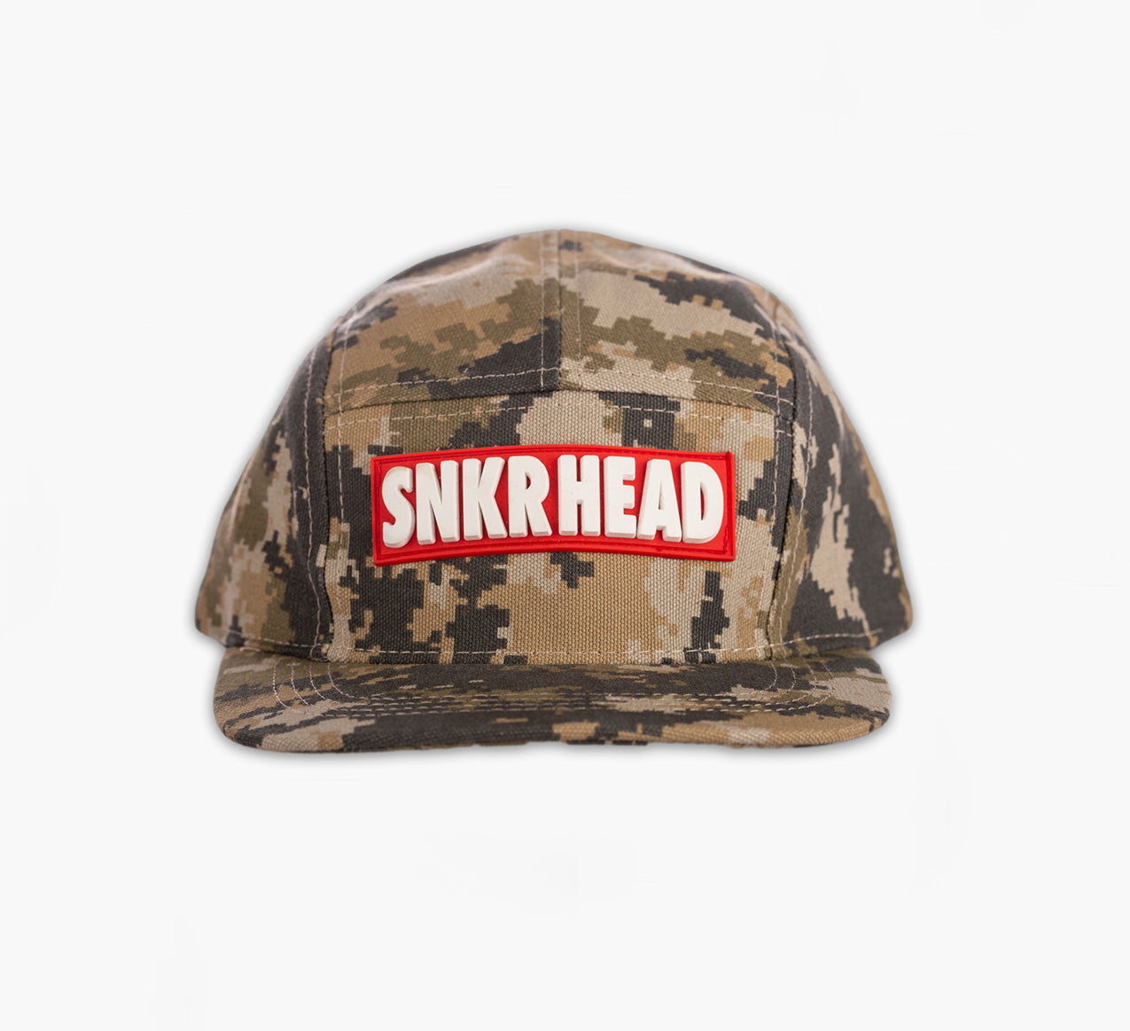 SNKRHEAD Digital Camo 5 panel Camper Strapback Hat