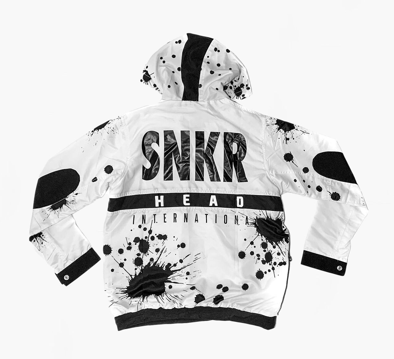SNKR HEAD Tech-Sport International Windbreaker Jacket (Paint Splatter)